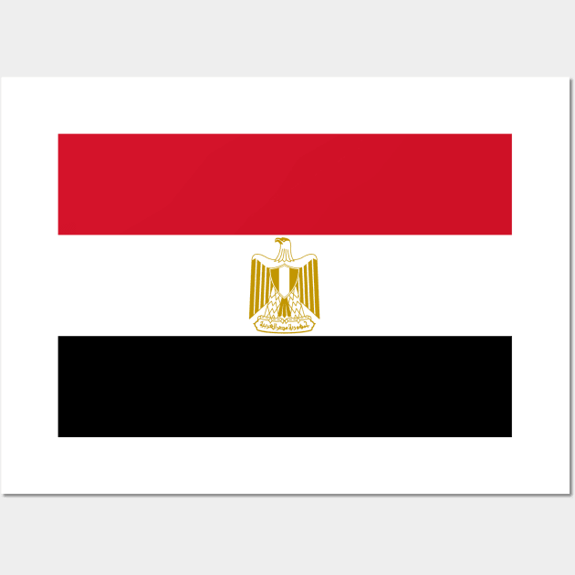 Flag of Egypt Wall Art by COUNTRY FLAGS